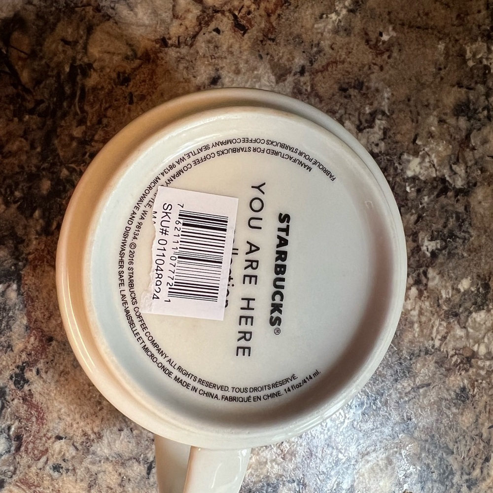 New Jersey “You Are Here” Starbucks Mug - Picture 5 of 5